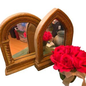 Vintage R.M. Kulicke Gothic Arch with Spiral Columns Replica of Art History